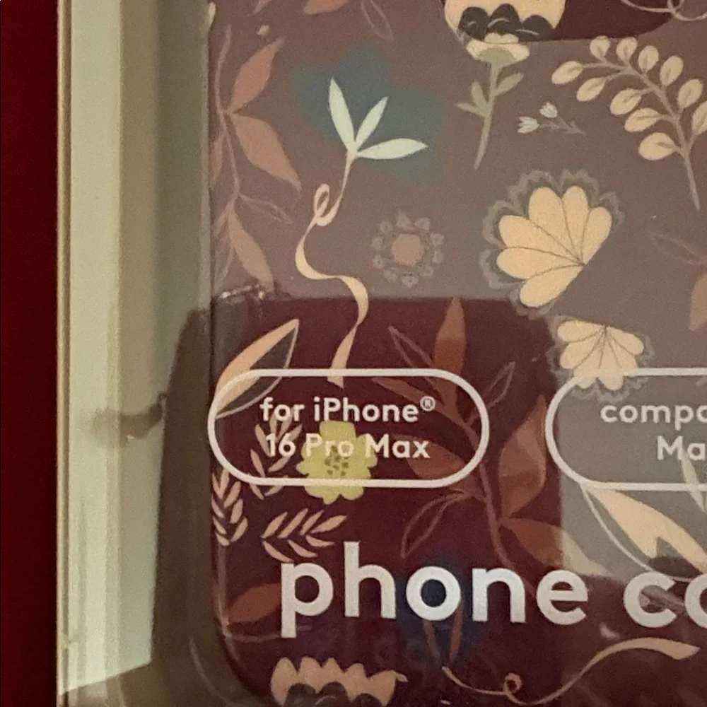 new- Set of 3 Heyday iPhone 16 PRO MAX CASES Gold & Floral and Geometric